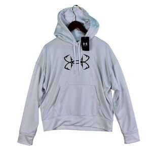 Under Armour Hoodie Pullover Sweatshirt Women's Medium White Fishing Performance